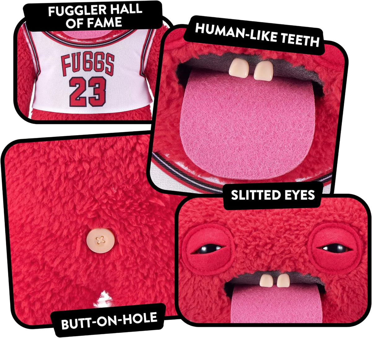 Fuggler Fugg Stars 9-Inch Plush Toy, Chunky Mcdunky Funny Ugly Monster Collectible by ZURU