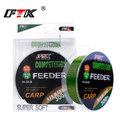 3D Invisible Carp Fishing Line Nylon150M/300M Super Strong Monofilament Fluorocarbon Tensile Spot Line for Pesca