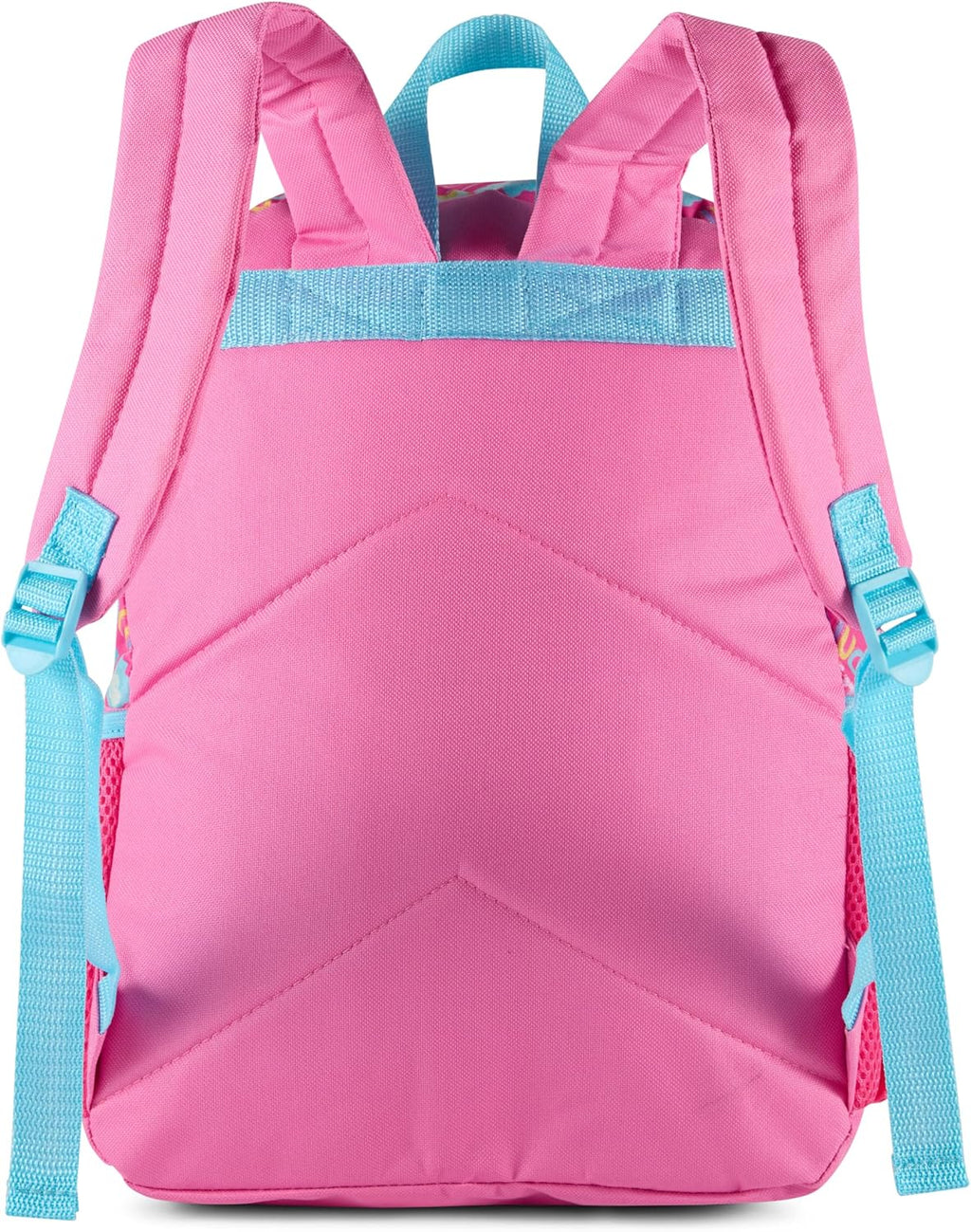 Peppa Pig 16" Girls Backpack, Glitter Character Patch & Rainbow Flip Sequins Preschool Bookbag