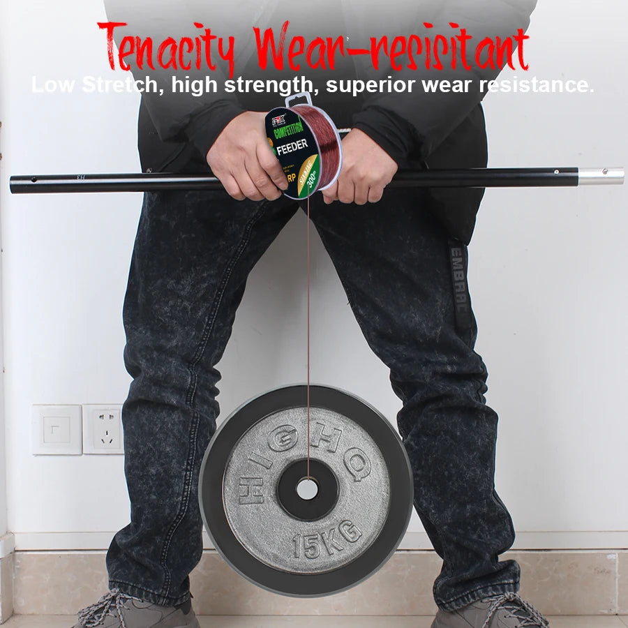 3D Invisible Carp Fishing Line Nylon150M/300M Super Strong Monofilament Fluorocarbon Tensile Spot Line for Pesca