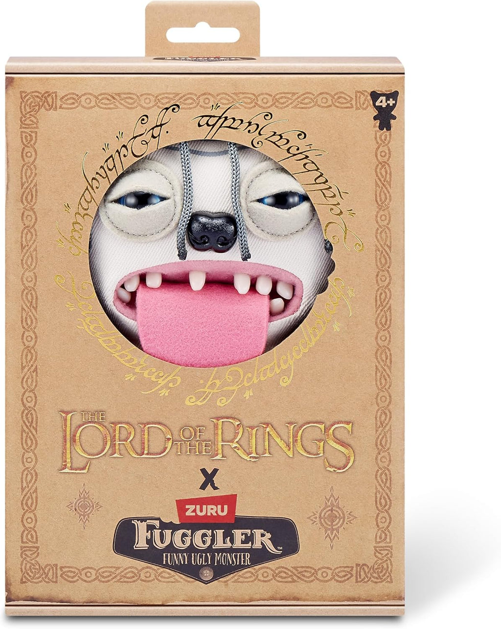 Fuggler Lord of the Rings by ZURU, Funny Ugly Monster, Plush, Collectible, Toy (Sméagol)