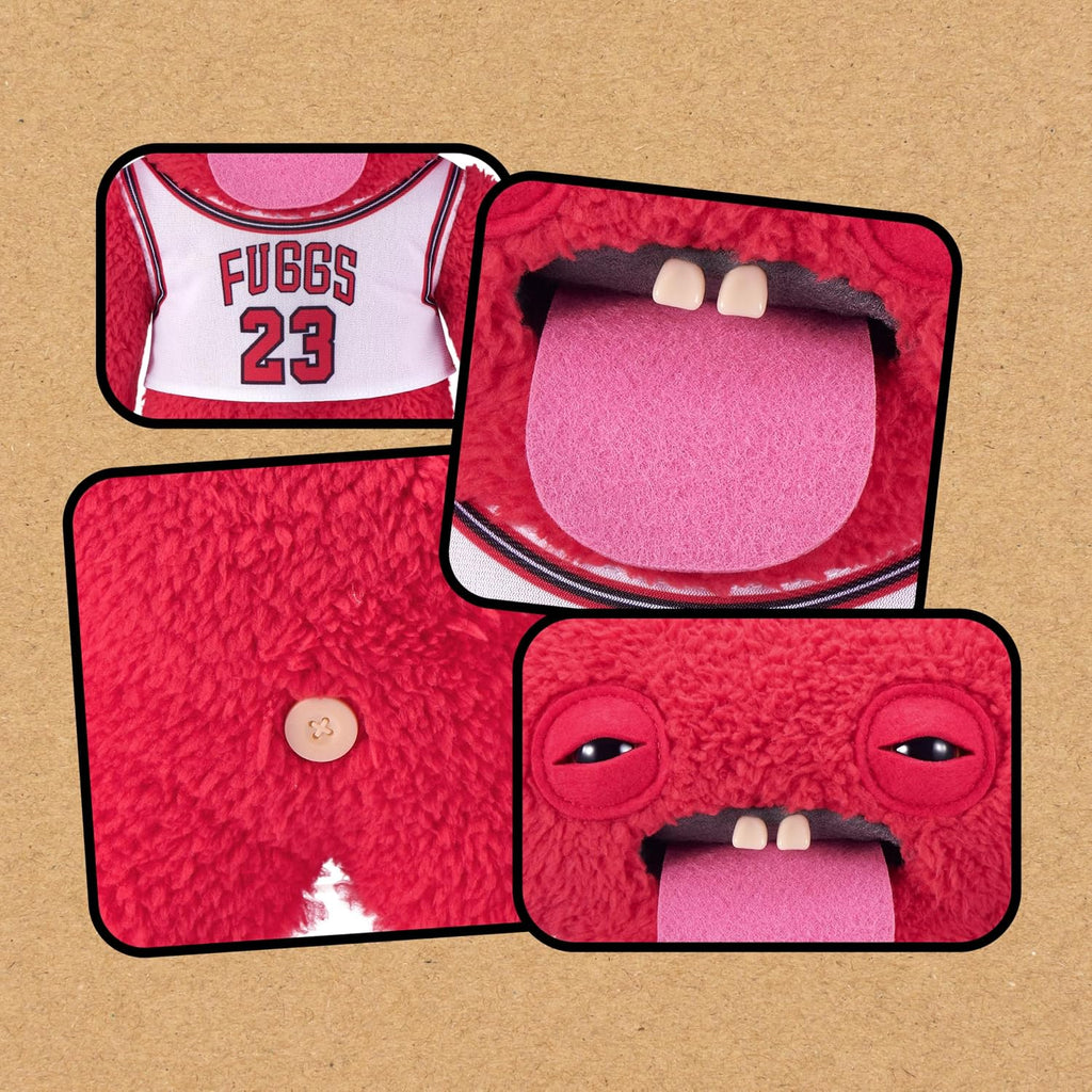 Fuggler Fugg Stars 9-Inch Plush Toy, Chunky Mcdunky Funny Ugly Monster Collectible by ZURU