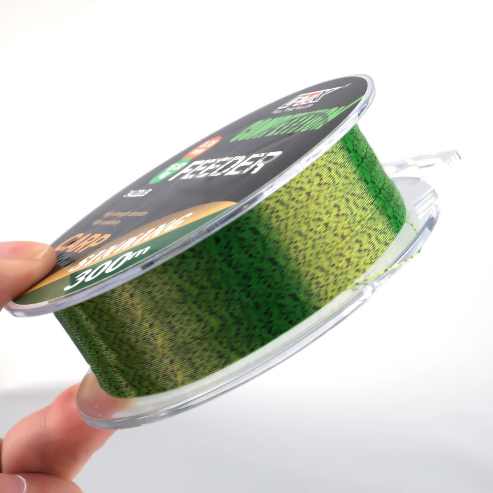 3D Invisible Carp Fishing Line Nylon150M/300M Super Strong Monofilament Fluorocarbon Tensile Spot Line for Pesca