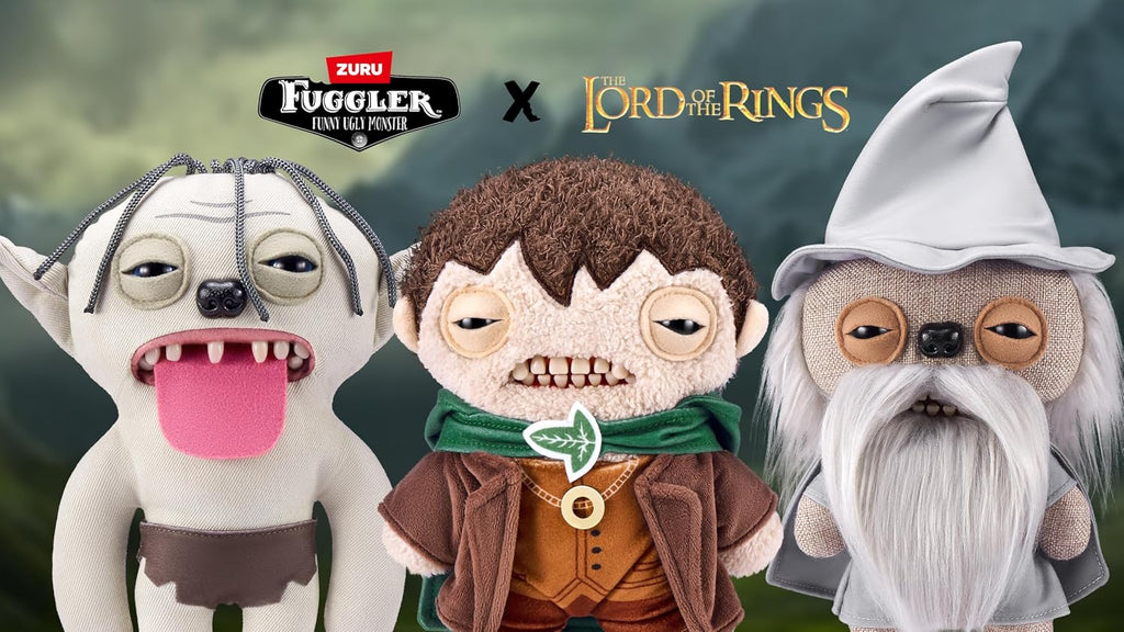 Fuggler Lord of the Rings by ZURU, Funny Ugly Monster, Plush, Collectible, Toy (Sméagol)
