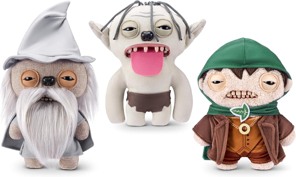 Fuggler Lord of the Rings by ZURU, Funny Ugly Monster, Plush, Collectible, Toy (Sméagol)