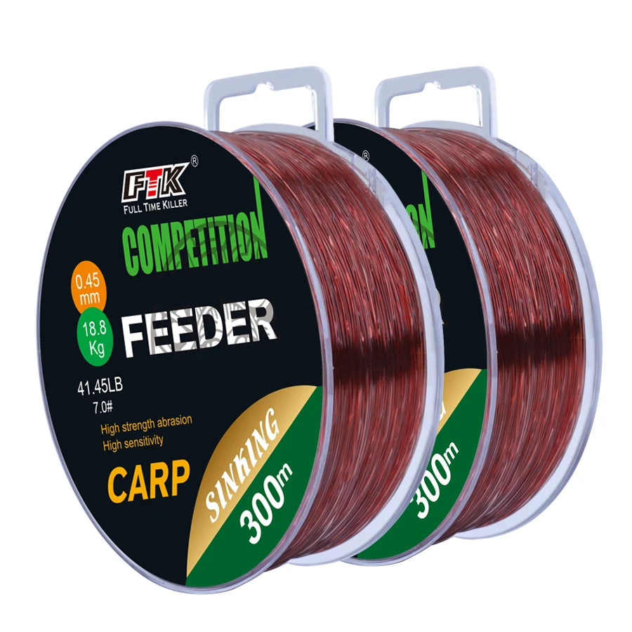 3D Invisible Carp Fishing Line Nylon150M/300M Super Strong Monofilament Fluorocarbon Tensile Spot Line for Pesca